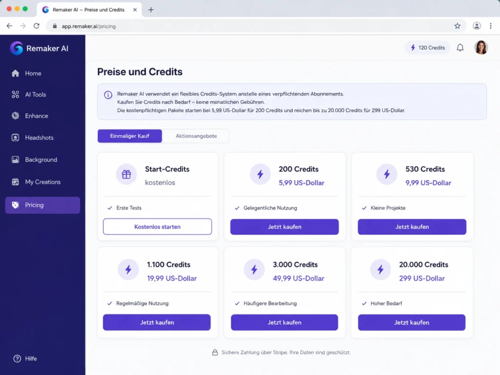 Preise und Credits