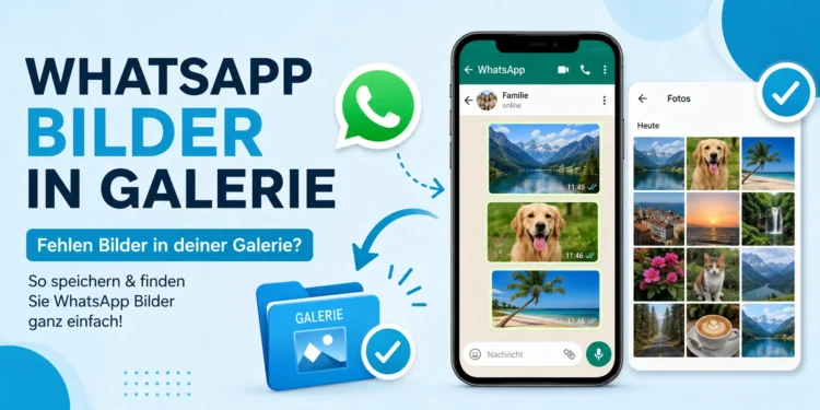 WhatsApp Bilder in Galerie fehlen? Diese Lösungen helfen