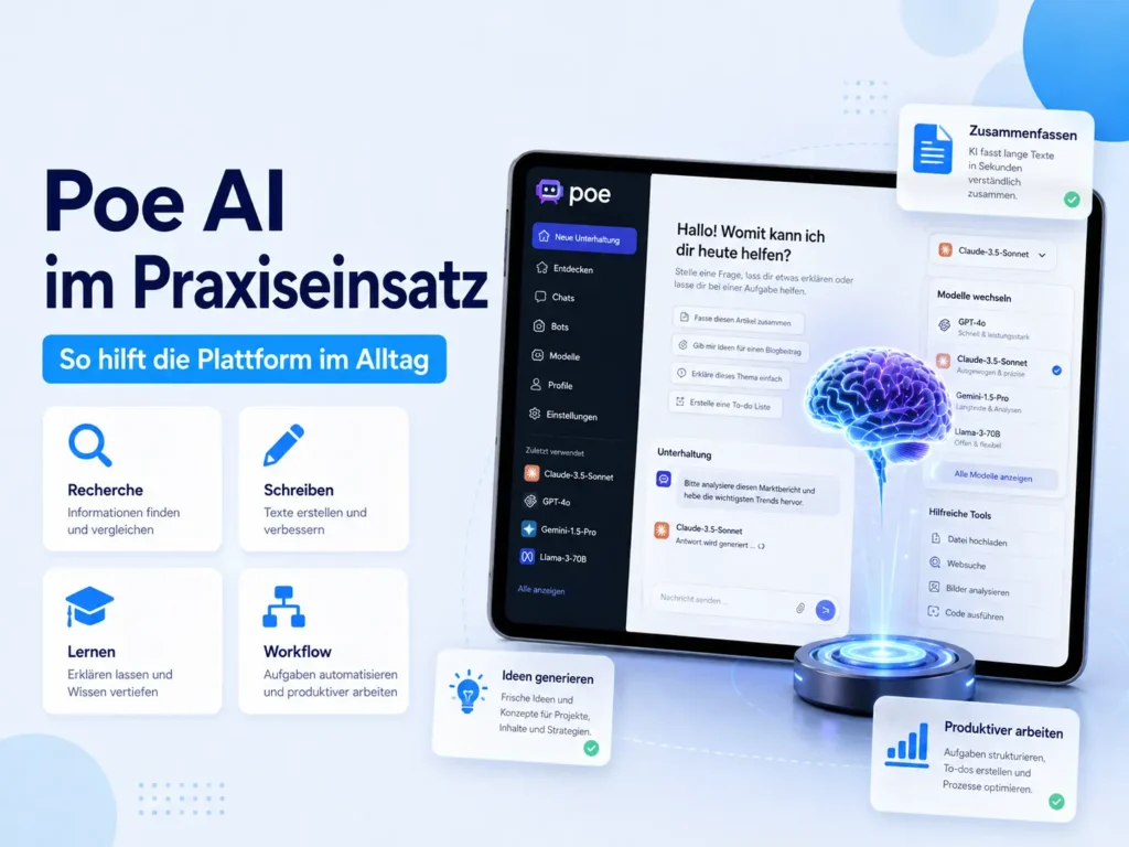 Poe AI im Praxiseinsatz