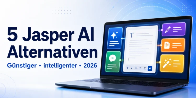 Die 5 besten Alternativen zu Jasper AI (2026) – günstiger und intelligenter