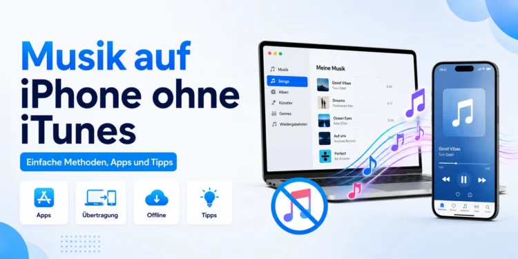 Musik auf iPhone ohne iTunes: Apps und Alternativen im Vergleich