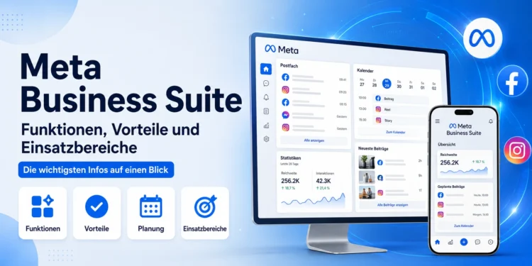 Meta Business Suite: Funktionen, Vorteile und Einsatzbereiche