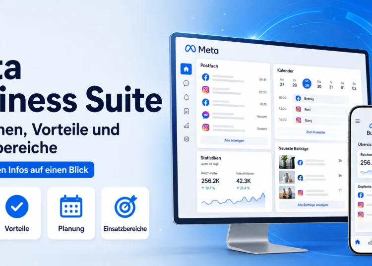 Meta Business Suite: Funktionen, Vorteile und Einsatzbereiche