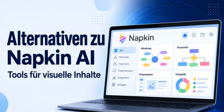 Alternativen zu Napkin AI: Tools für visuelle Inhalte